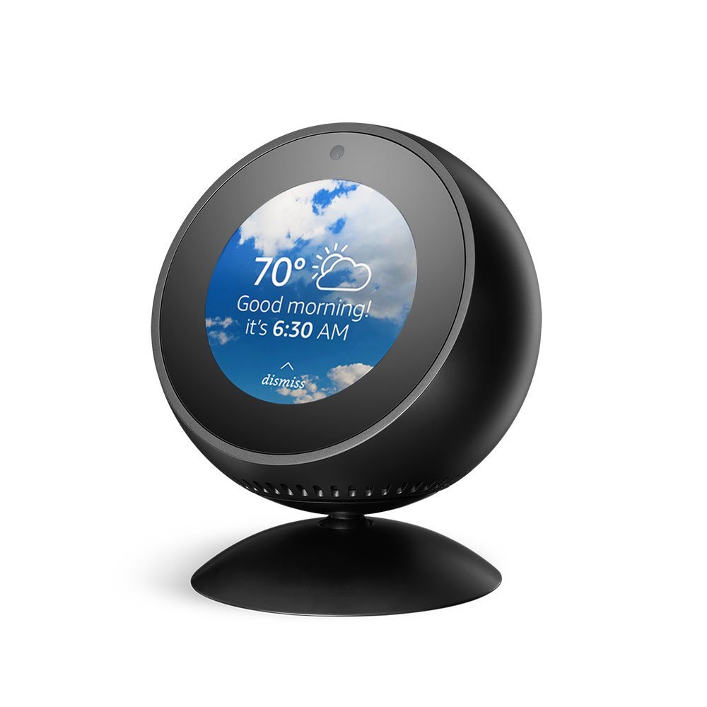 Black Yocktec Adjustable Stand for Echo Spot Accessories Stand 