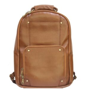 Aaron Leather Backpack- Unisex